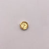 Herraje tambor letra p Oro amarillo 0,6 Gr / 1 Cm