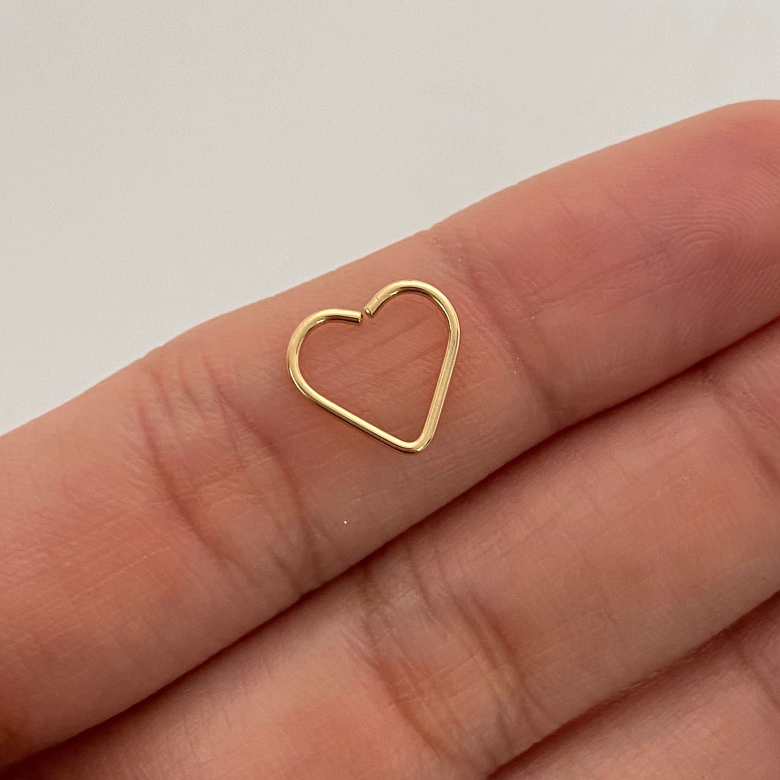 Piercing Argolla Corazon