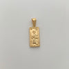 Dije Dollar Oro amarillo 18k 1,15 Gr / 9,4 mm / 2,8 Cm