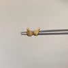 Topos ala lisa  Oro amarillo 18k 0,5 Gr / 7 mm