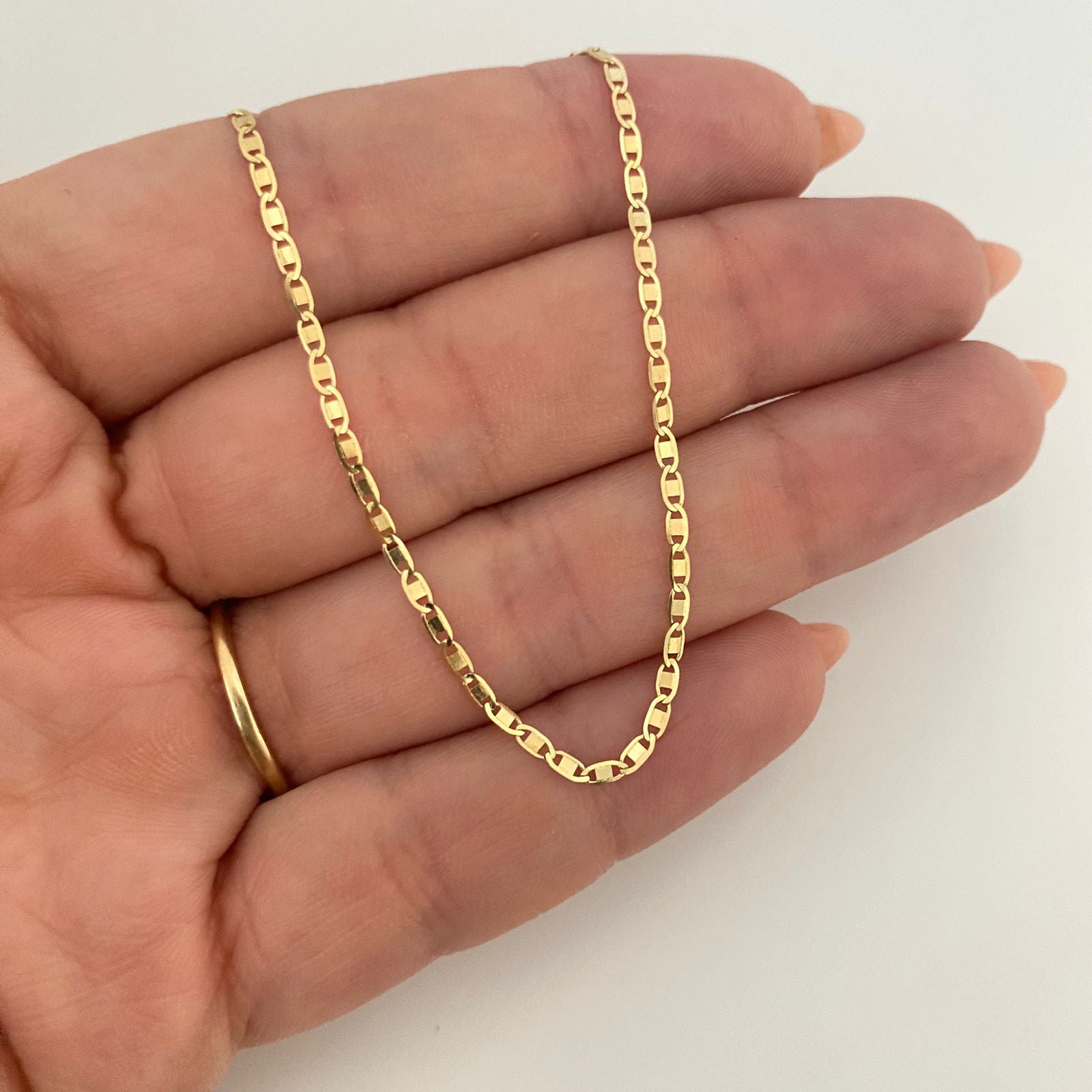 Cadena It plana Oro amarillo 18k 2,75 Gr / 1,6 mm / 60 Cm
