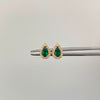 Topos Gota Casting Verde Oro amarillo 18k 1,05 Gr / 5,7 mm