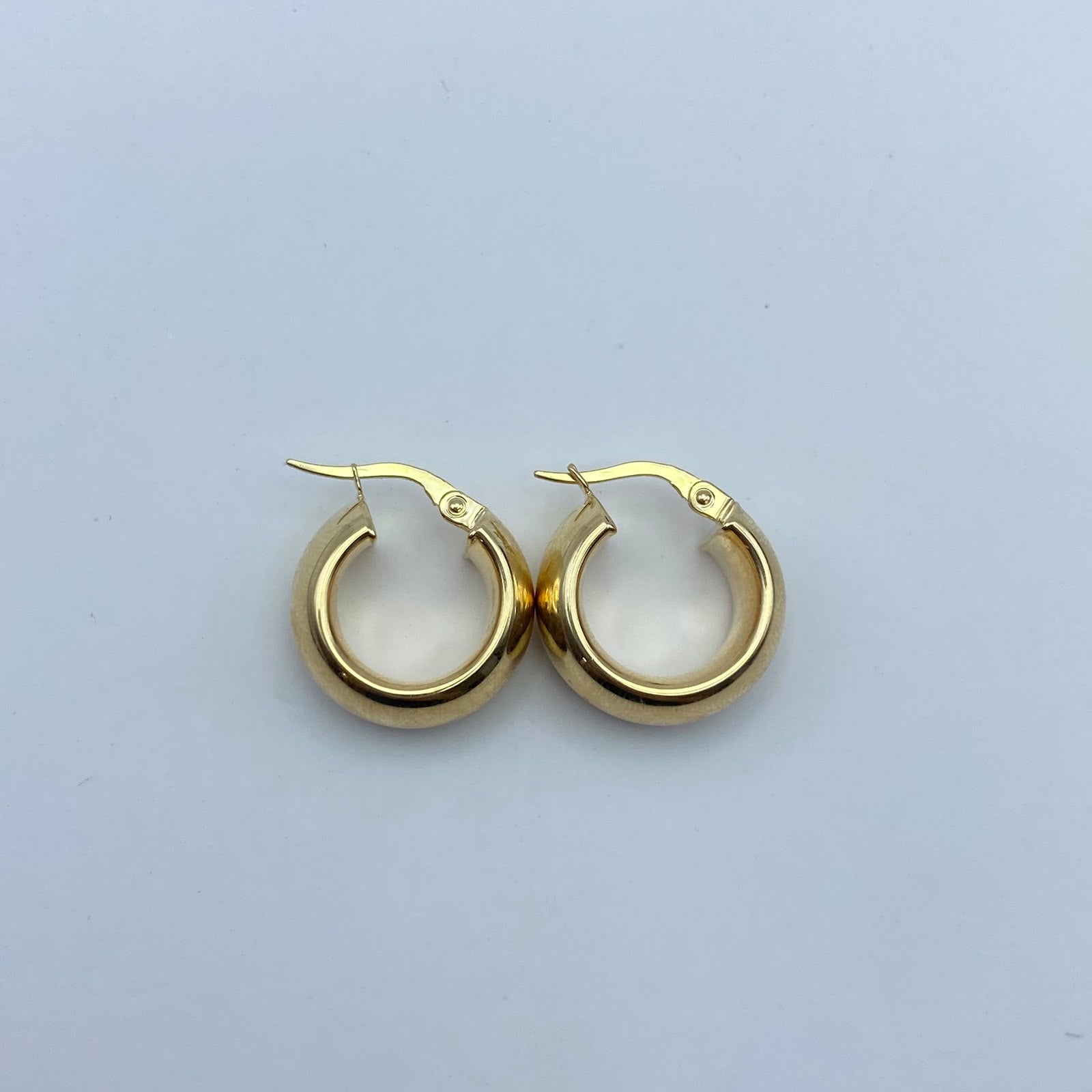 Candonga It lisa Oro amarillo 18k 3,45 Gr / 1,8 Cm
