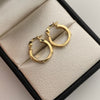 Candonga sello Oro amarillo 18k 1,5 Gr / 1,5 Cm