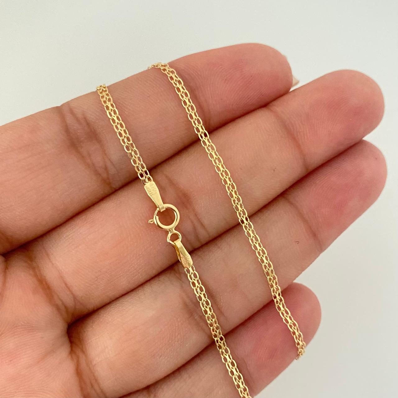 Cadena It china Oro amarillo 18k +1 / 2,70 Gr / 2,0 mm / 60 Cm