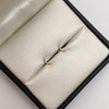 Topos Fila de circones Oro amarillo 18k 0,5 Gr / 3,0 mm