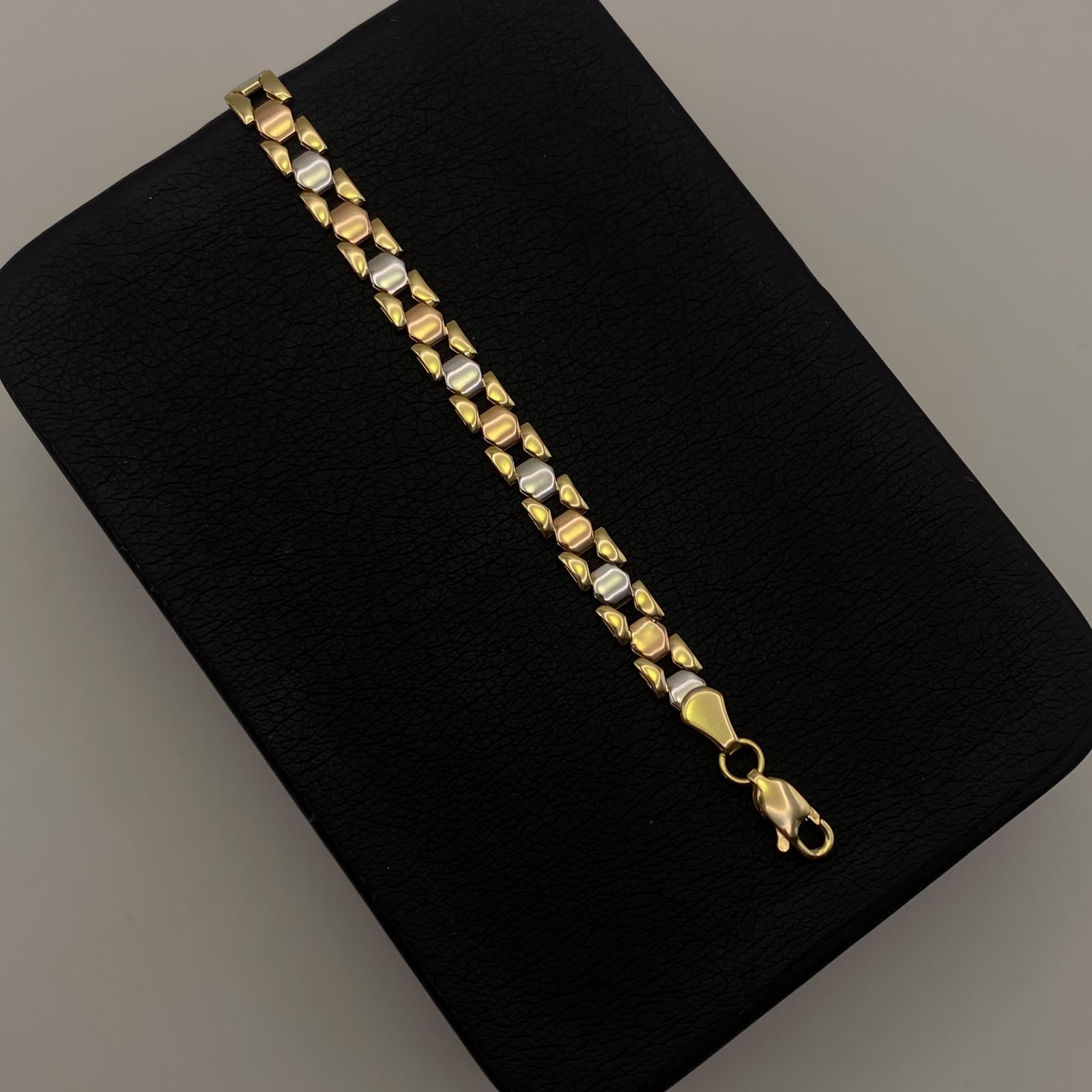Pulso It tipo reloj Oro amarillo y Oro rosa 18k 5,57 Gr / 5,4 mm / 18 Cm