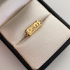 Herraje Dolar Oro amarillo 18k 0,6 Gr / 2 Cm