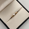 Anillo Solitario Oro amarillo 18k / Talla 6 / 1,95 Gr / 2 mm