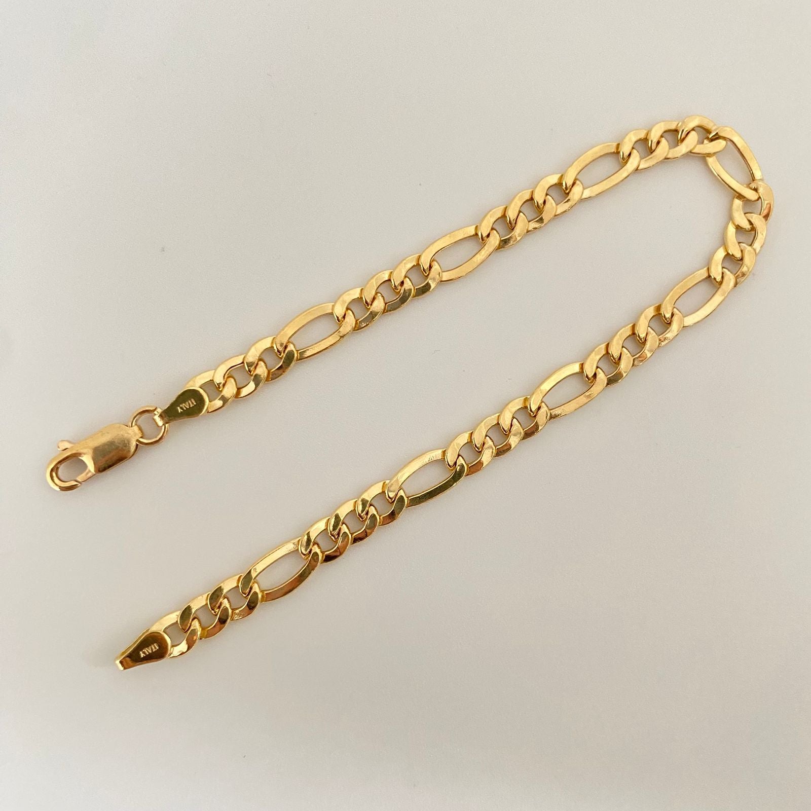 Pulso It 3x1 Oro amarillo 18k +1 / 4,75 Gr / 5,2 mm / 19 Cm