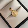 Dije San Benito Oro amarillo 18k 0,7 Gr / 12,3 mm / 2,1 Cm