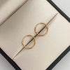 Candonga Imperdible Oro amarillo 18k 0,45 Gr / 1,1 Cm