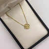 Cadena It rollon trebol diamanttado Oro amarillo 18k 5,03 Gr / 0,9 mm / 45 Cm