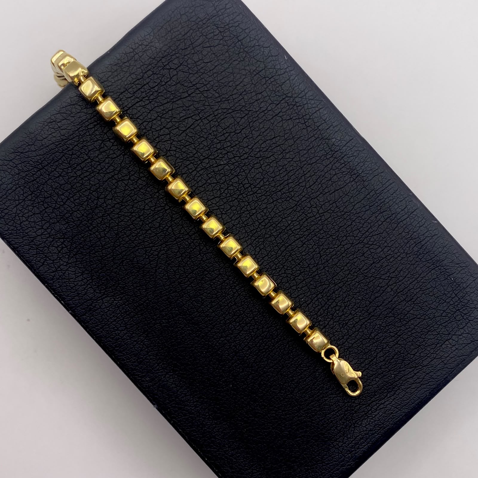 Pulso It cubos Oro amarillo 18k 7,76 Gr / 4,65 mm / 19,5 Cm