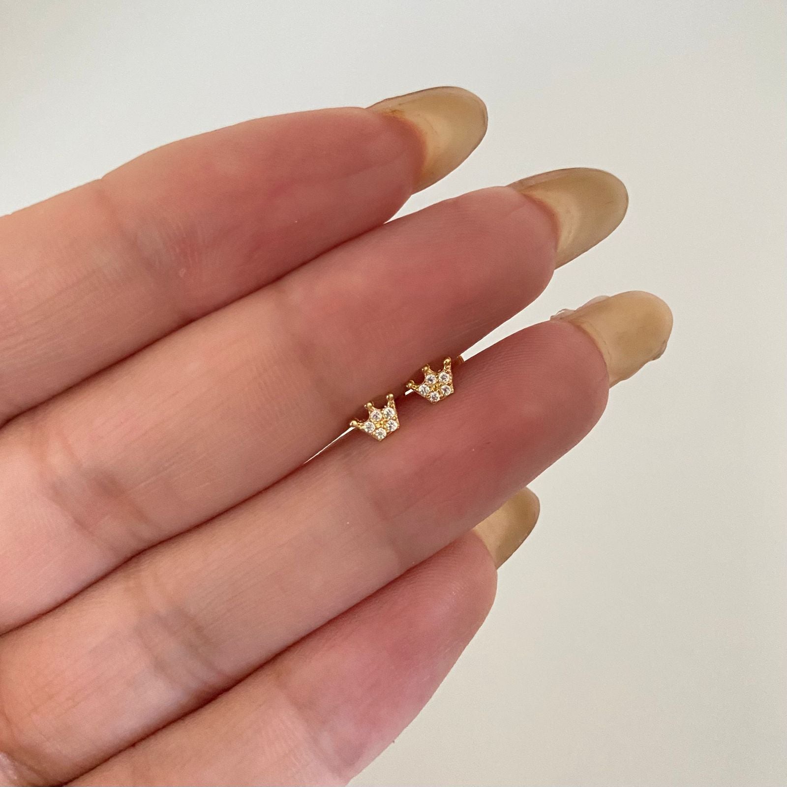 Topos corona casting Oro amarillo 18k 0,55 Gr / 4,9 mm
