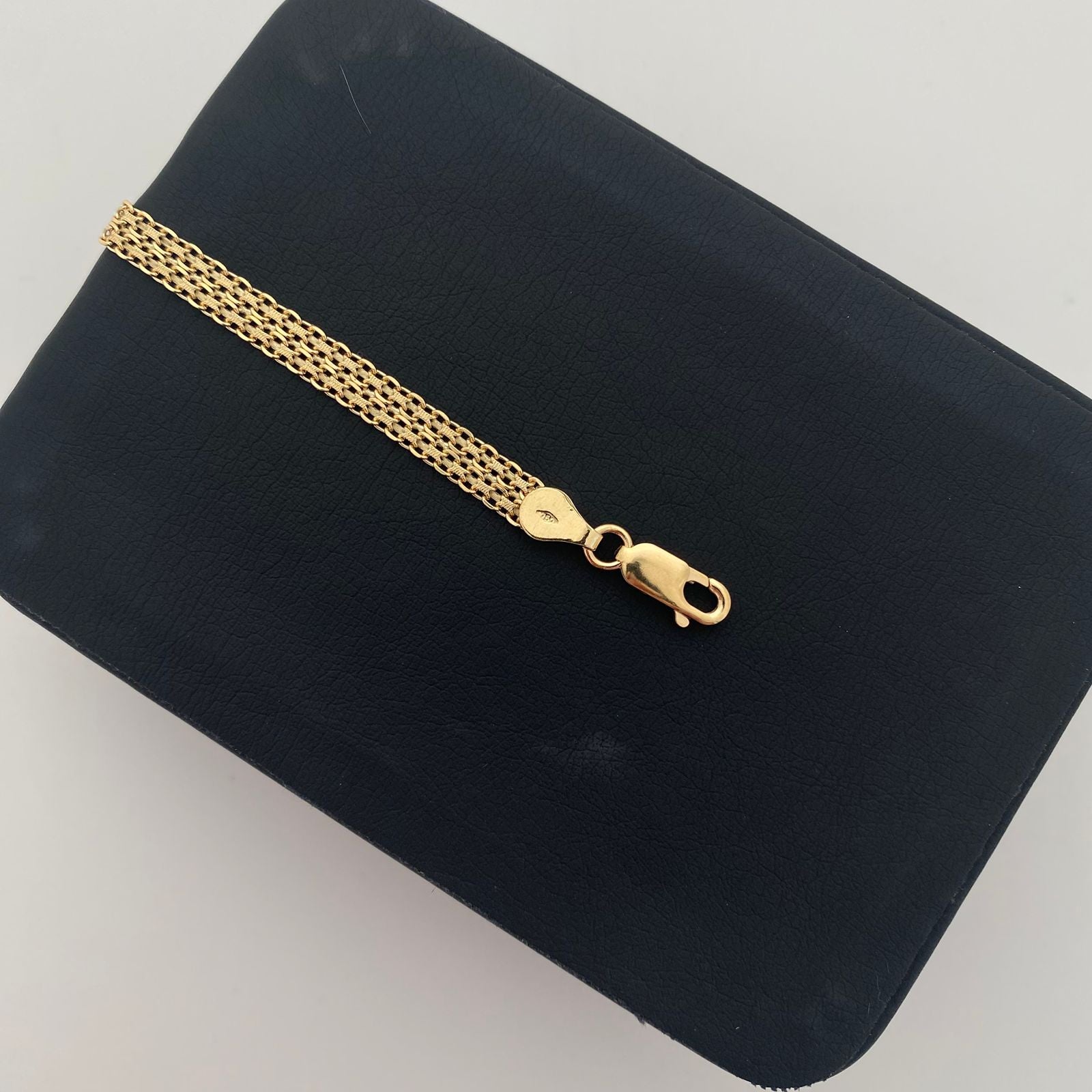 Pulso It chino Oro amarillo 18k +1 / 5,7 Gr / 4,6 mm / 19 Cm