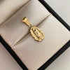 Dije Virgen Guadalupe Silueta Oro amarillo 18k 0,7 Gr / 9 mm / 2,3 Cm