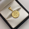 Dije San benito Oro amarillo 18k 1,21 Gr / 16,1 mm / 2,6 Cm