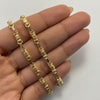 Cadena Rustica Oro amarillo 18k 10,80 Gr / 3,5 mm / 60 Cm Broche 0,40