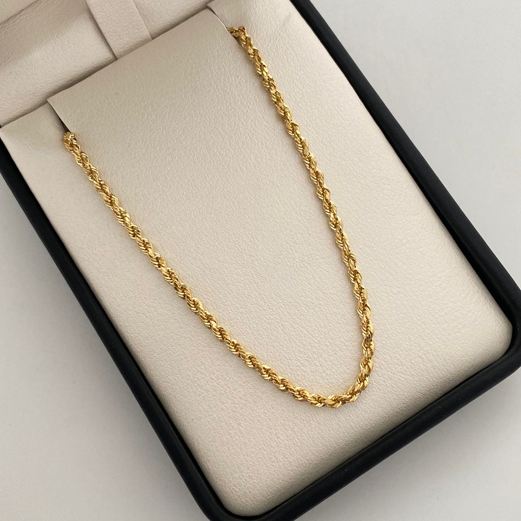 Cadena It tejido lazo Oro amarillo 18k +1 / 4,15 Gr / 2,5 mm / 60 Cm