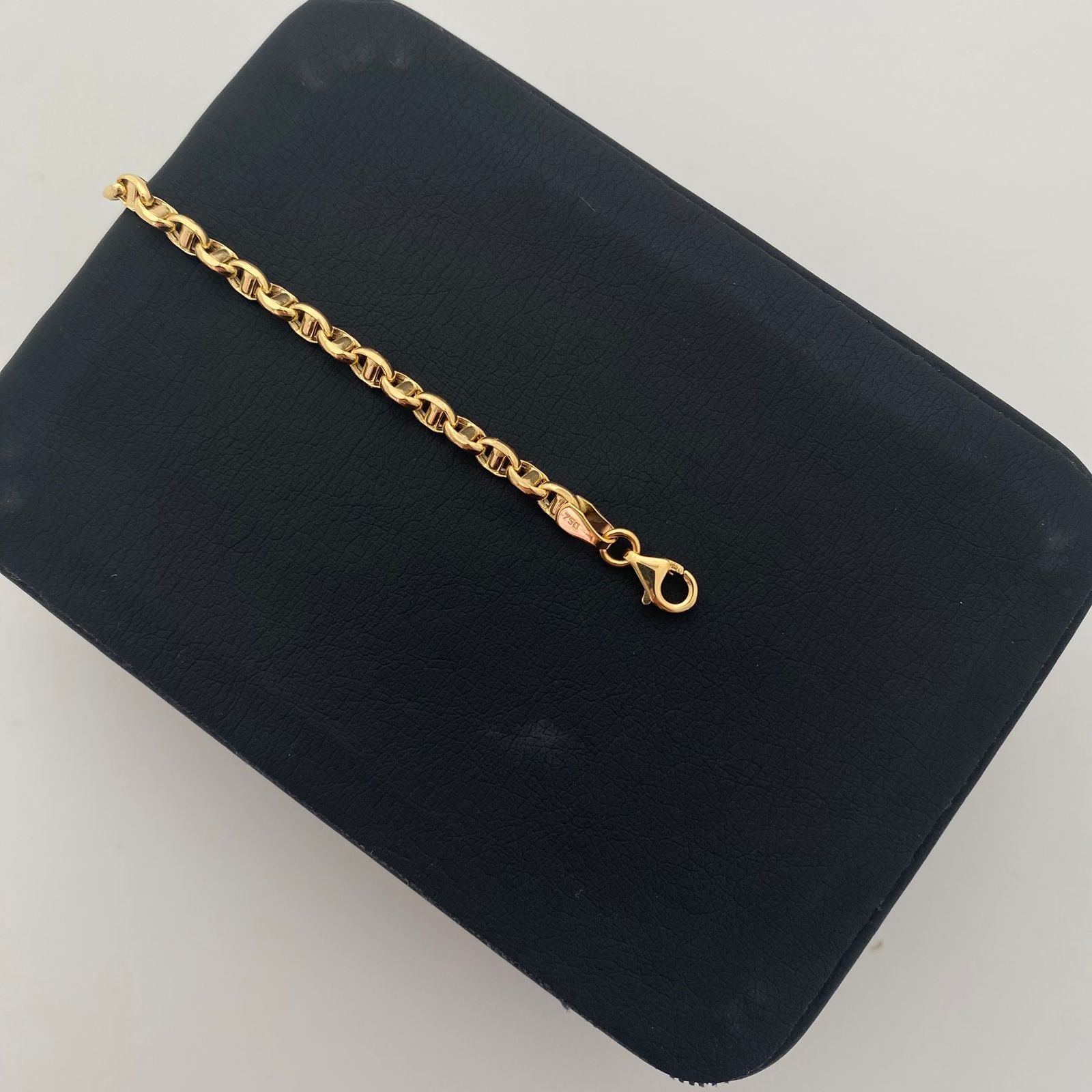 Pulso It escalera  Oro amarillo 18k +1 / 3,45 Gr / 3,4 mm / 19 Cm