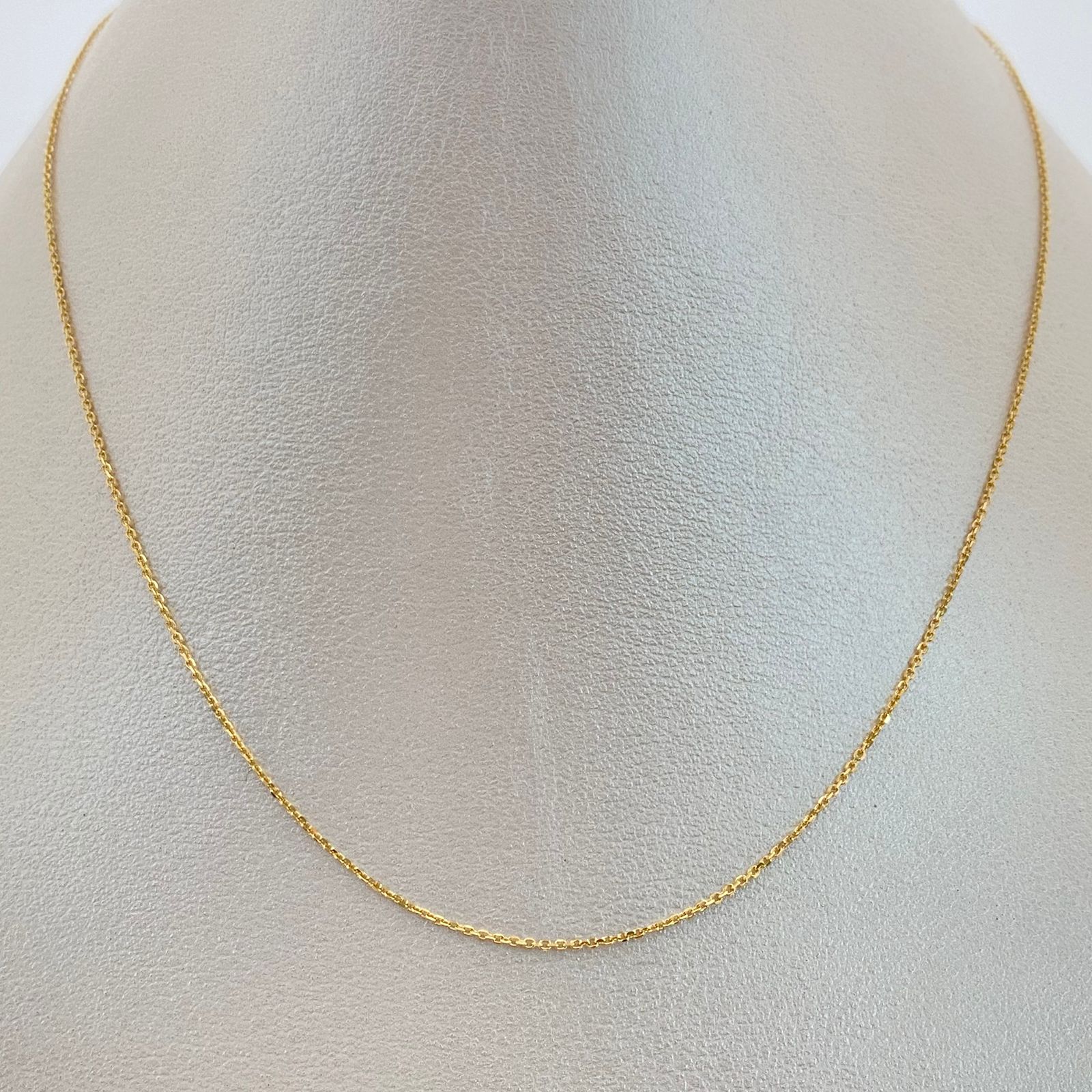 Cadena It Mini Rollon Oro amarillo 18k 1,25 Gr / 0,7 mm / 45 Cm