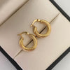 Candonga Entorchada Oro amarillo 18k 1,95 Gr / 1,8 Cm