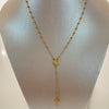 Rosario Bola Lisa Virgen Milagrosa Oro amarillo 18k 4,35 Gr / 2 mm / 55 Cm Broche 0,30