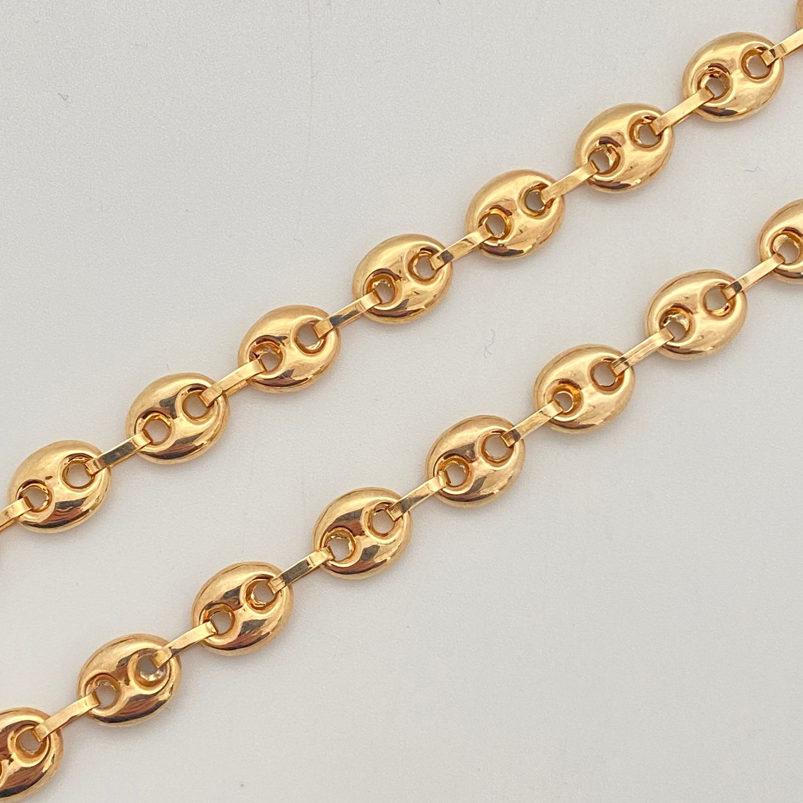 Cadena gc Oro amarillo 18k 19,20 Gr / 7,9 mm / 60 Cm Broche 1,00