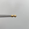 Topos Bola Diamantada 5mm Oro amarillo 18k 0,6 Gr
