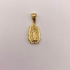 Dije virgen guadalupe Oro amarillo 18k 1,3 Gr / 12,4 mm / 3 Cm
