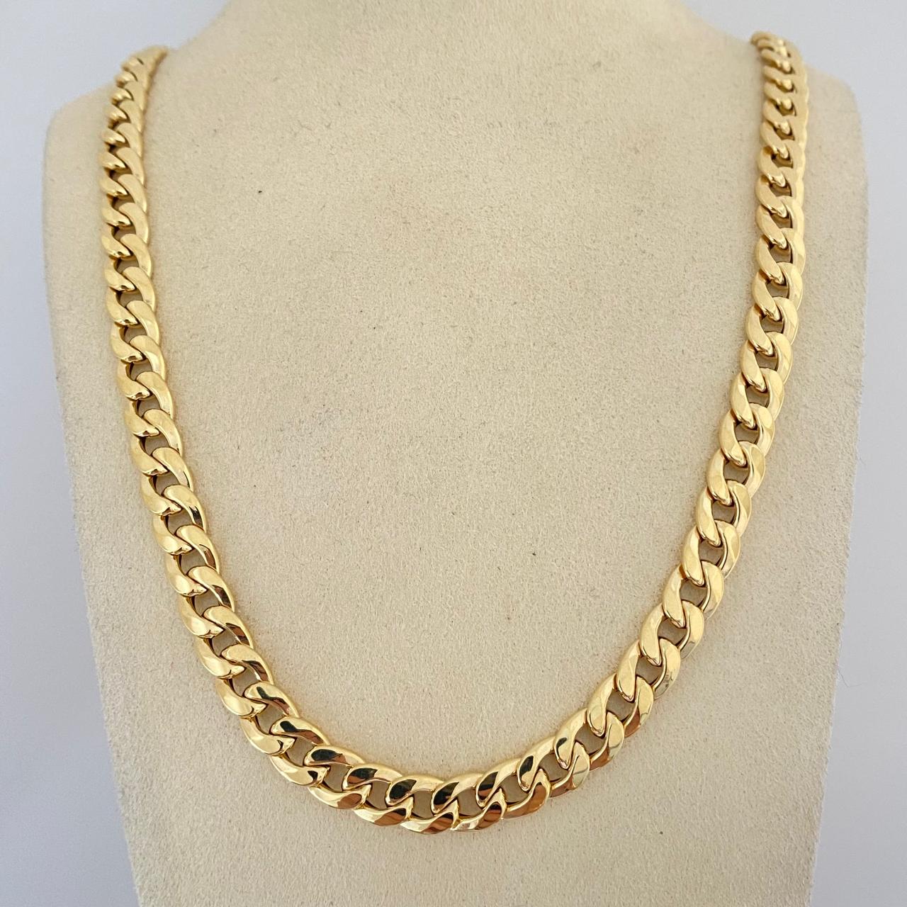 Cadena It cubana inflada Oro amarillo 18k +1 / 15,15 Gr / 6,5 mm / 60 Cm