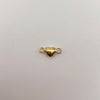 Herraje corazon inflado Oro amarillo 18k 0,3 Gr / 1,5 Cm