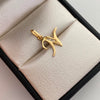 Dije Letra N Casting Oro amarillo 18k 0,9 Gr / 12,4 mm / 1,9 Cm