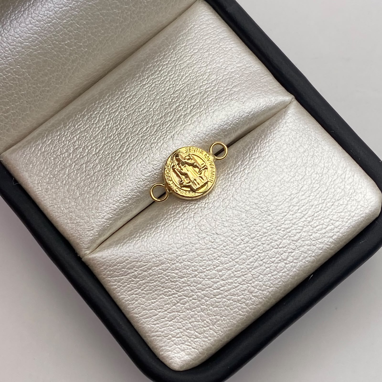 Herraje san benito Oro amarillo 18k 0,35 Gr / 1,3 Cm