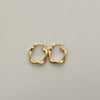 Candonga melcocha  Oro amarillo 18k 1,10 Gr / 1,5 Cm