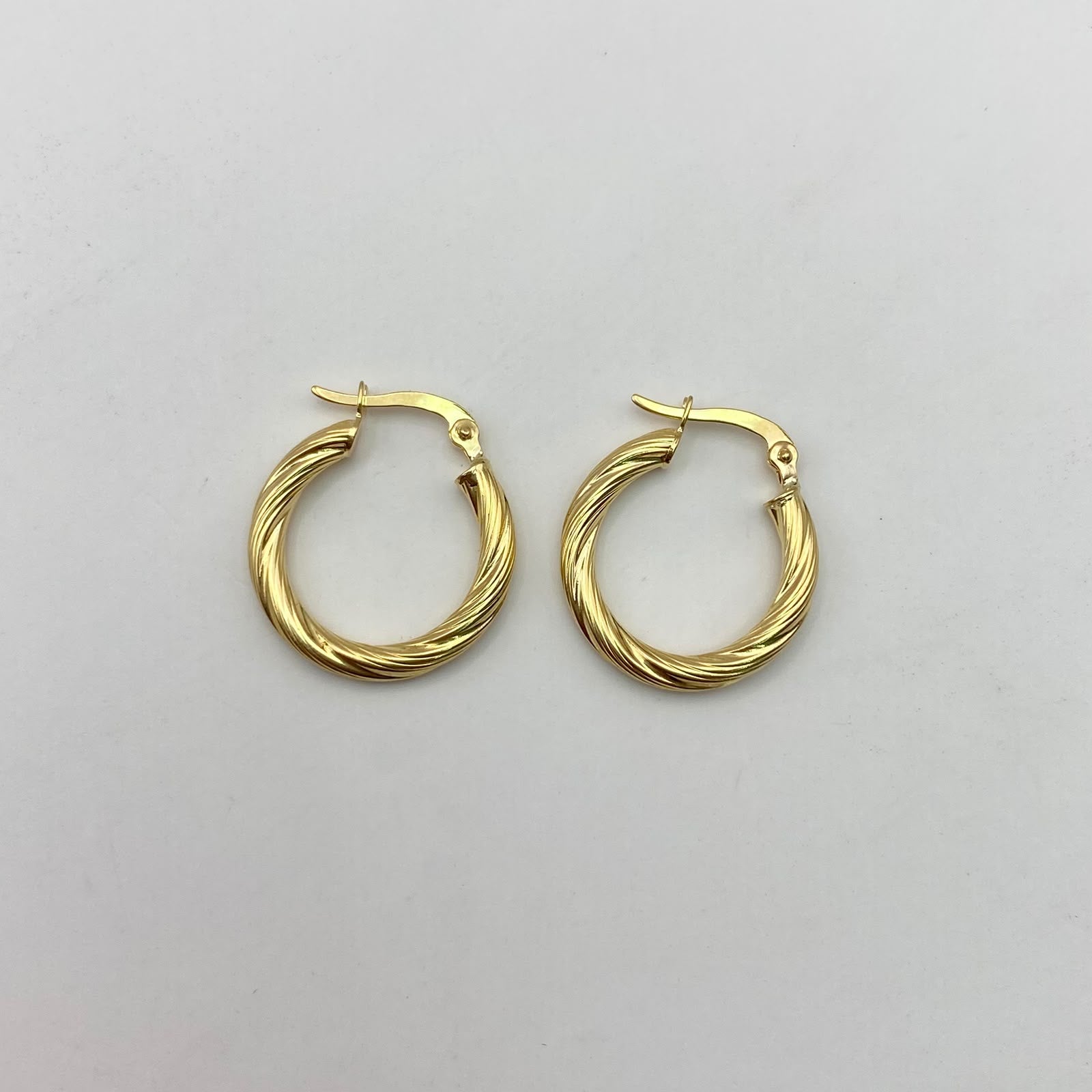 Candonga entorchada tupida Oro amarillo 1,95 Gr / 2 Cm