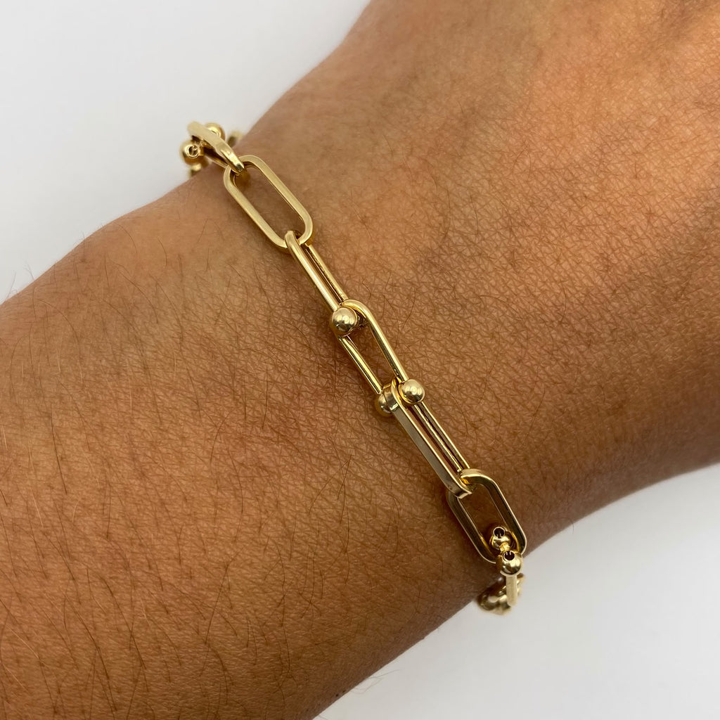 Pulso It Clip Oro amarillo 18k 4,49 Gr / 4,10 mm / 19 Cm