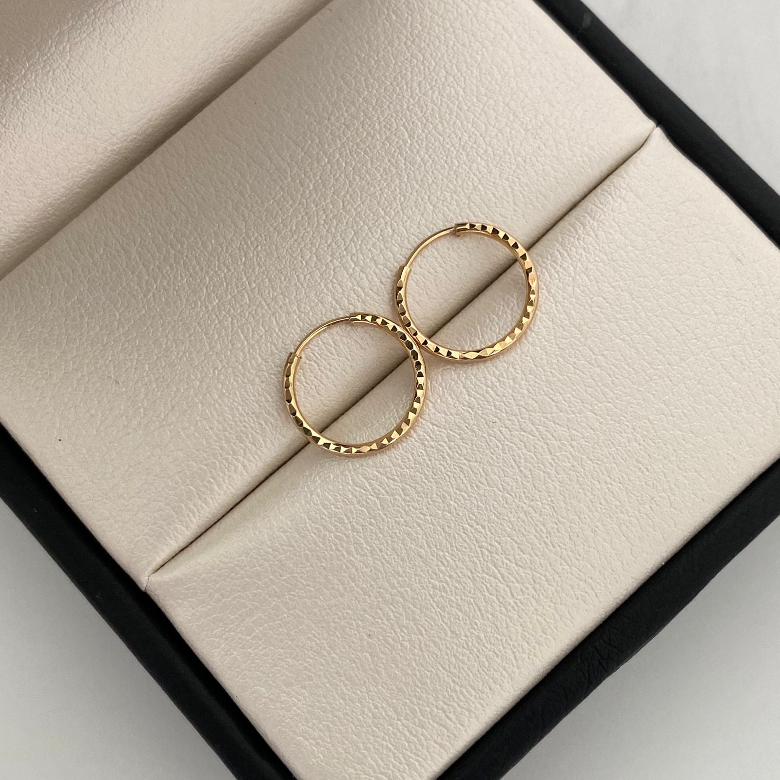 Candonga Imperdible Oro amarillo 18k 0,65 Gr / 1,1 Cm