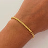 Pulso It Franco Oro amarillo 18k +1 / 3,45 Gr / 2,3 mm / 20,3 Cm