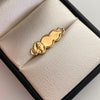 Herraje Placa Nube Virgen Milagrosa Oro amarillo 18k 0,45 Gr / 2,2 Cm