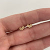Topos Corazon Burbuja casting Oro amarillo 18k 0,75 Gr / 7 mm