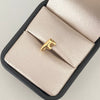 Dije It letra F (Joya) Oro amarillo 18k 0,55 Gr / 1,0 Cm