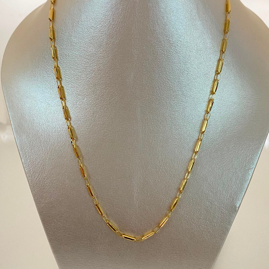Cadena Rustica Oro amarillo 18k 6,70 Gr / 7,9 mm / 60 Cm Broche 0,30