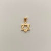 Dije Estrella de David Oro amarillo 18k 0,55 Gr / 11,5 mm / 2 Cm