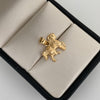 Dije caballo troquelado Oro amarillo 18k 0,95 Gr / 1,5 Cm