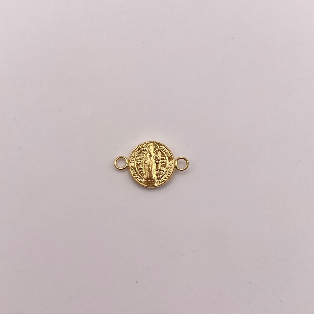 Herraje san benito Oro amarillo 18k 0,3 Gr / 1,3 Cm