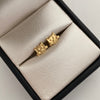 Topos Gato silueta Oro amarillo 18k 0,65 Gr / 8,2 mm
