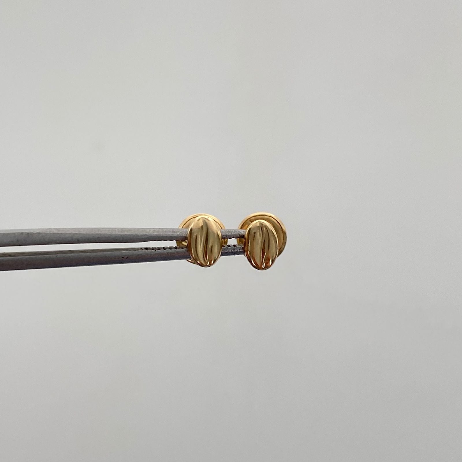 Topos Ganito de Café Oro amarillo 18k 0,45 Gr / 3,6 mm
