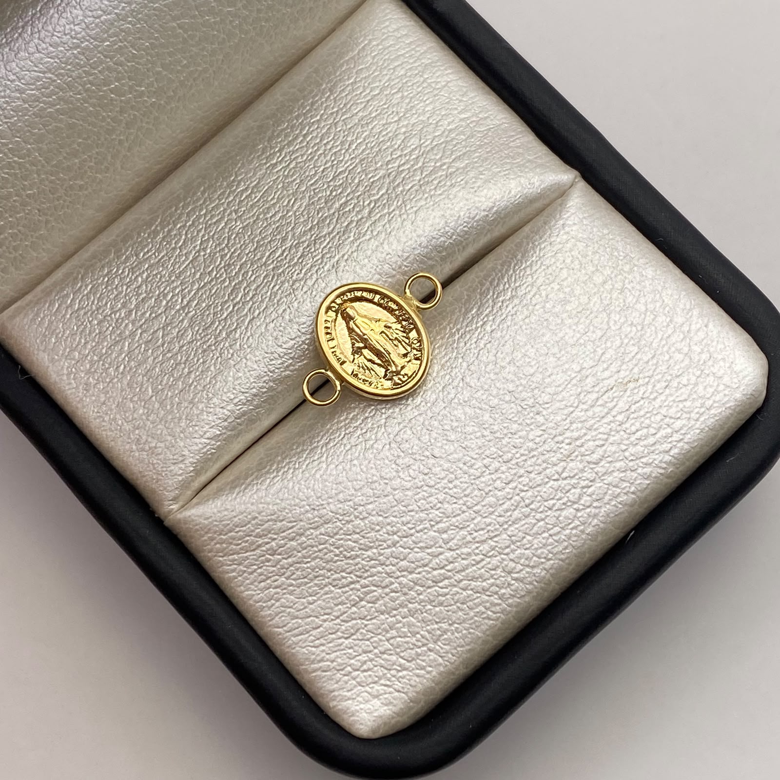 Herraje san miguel arcangel Oro amarillo 18k 0,45 Gr / 1,3 Cm